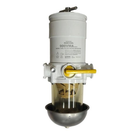 Racor Qualifies for Free Shipping Racor 90 GPH Turbine Filter with Heat Shield & Clear Bowl #900VMA10