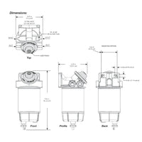 Racor Qualifies for Free Shipping Racor Fuel/Water Separator #490R-RAC-01