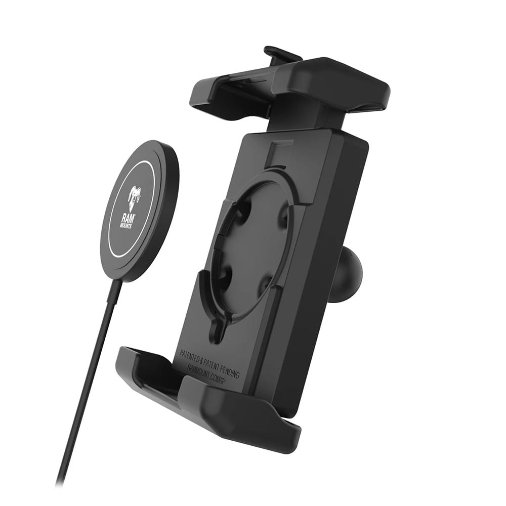 Ram Mounts Qualifies for Free Shipping RAM Quick-Grip Pro XL with Ball & Qi2 15w Wireless Charge #RAM-HOL-PD7B-W2MU