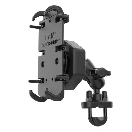 Ram Mounts Qualifies for Free Shipping RAM Quick-Grip XL with Vibe-Safe & U-Bolt Base Short #RAM-B-149Z-A-PD4-462