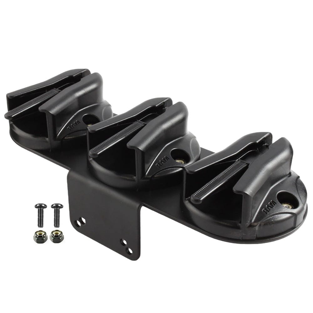 Ram Mounts Qualifies for Free Shipping RAM Triple Microphone Clip with 90-Degree Bracket #RAM-VC-MC3