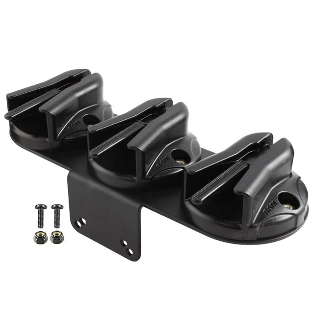 Ram Mounts Qualifies for Free Shipping RAM Triple Microphone Clip with 90-Degree Bracket #RAM-VC-MC3