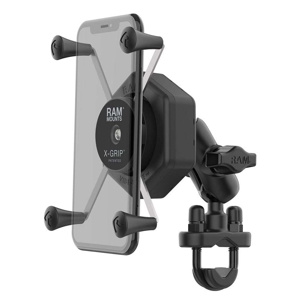 Ram Mounts Qualifies for Free Shipping RAM X-Grip Large with Vibe-Safe & U-Bolt Base Short #RAM-B-149Z-A-UN10-462