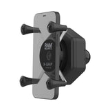 Ram Mounts Qualifies for Free Shipping RAM X-Grip Phone Holder with Ball & Vibe-Safe Adapter #RAM-HOL-UN7B-462