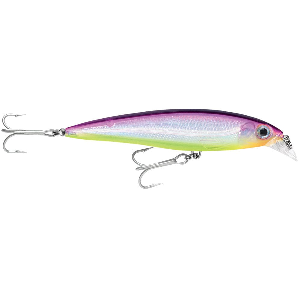 Rapala Qualifies for Free Shipping Rapala X-Rap Saltwater 4" Purple Chartreuse #SXR10PRCH