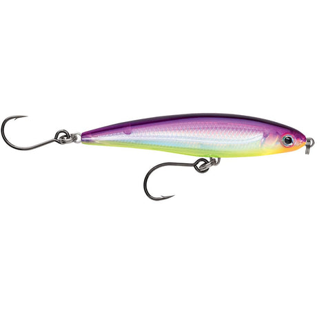 Rapala Qualifies for Free Shipping Rapala X-Rap Twitchin' Minnow 4" Purple Chartreuse #SXRT10PRCH