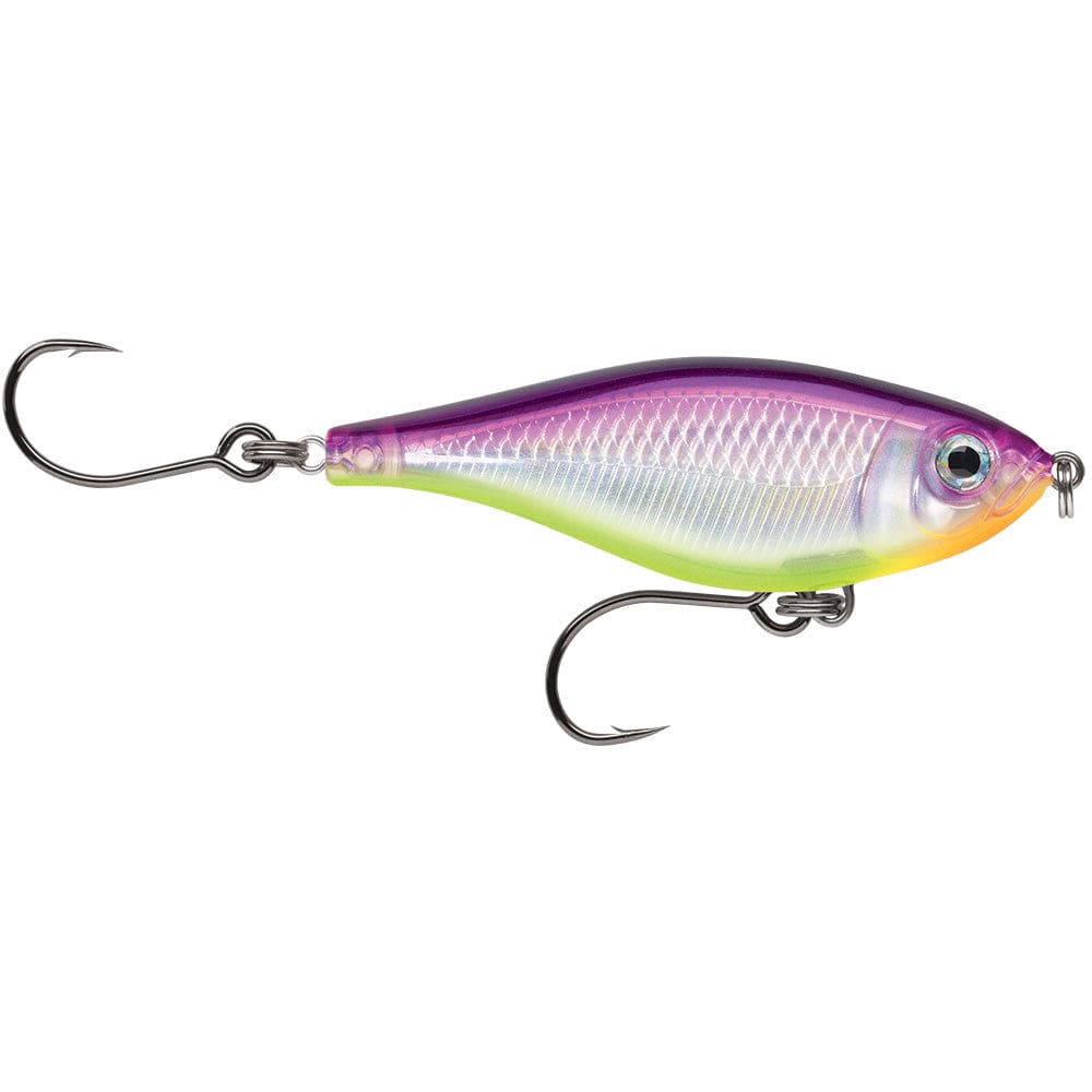 Rapala Qualifies for Free Shipping Rapala X-Rap Twitchin' Mullet 3-1/8" Purple Chartreuse #SXRTM08PRCH