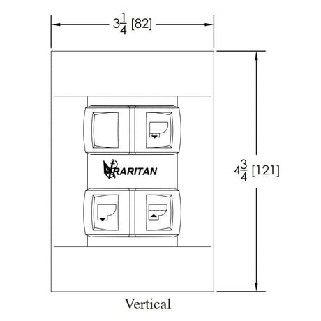 Raritan Truck Freight - Not Qualified for Free Shipping Raritan Marine Elegance Toilet 12v FW Multifunction Control #221HF01201