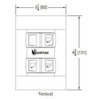 Raritan Truck Freight - Not Qualified for Free Shipping Raritan Marine Elegance Toilet 12v FW Multifunction Control #221HF01201