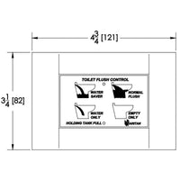 Raritan Truck Freight - Not Qualified for Free Shipping Raritan Marine Elegance Toilet 12v SeaFresh & Multifunction Control #231HS012