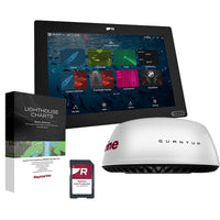Raymarine Oversized - Not Qualified for Free Shipping Raymarine Axiom+ 12 RV Radar Bundle Quantum 10m Cables #T70590