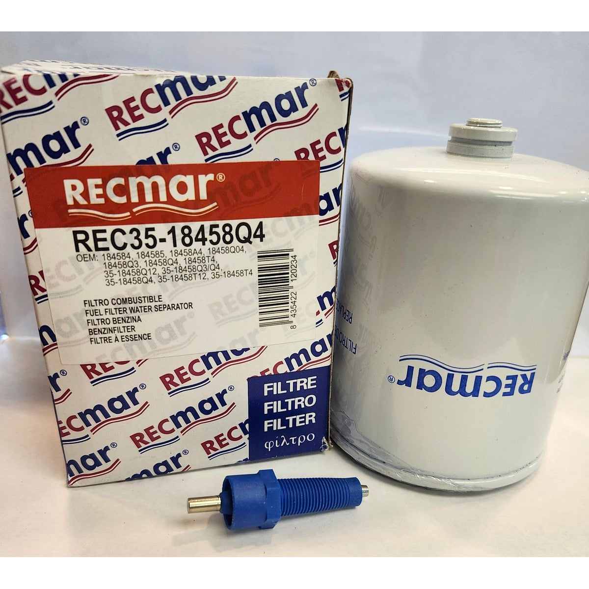 Recmar Qualifies for Free Shipping Recmar Fuel Filter Water Separator #REC35-18458Q4