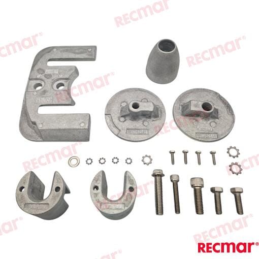 Recmar Qualifies for Free Shipping Recmar Magnesium Bravo III Anode Kit #RECKITMBRAVO3M