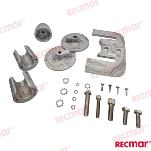 Recmar Qualifies for Free Shipping Recmar Magnesium Bravo III Anode Kit #RECKITMBRAVO3M
