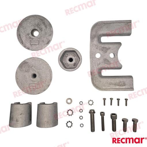 Recmar Qualifies for Free Shipping Recmar Magnesium Bravo III Anode Kit #RECKITMBRAVO3M