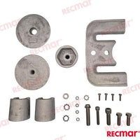 Recmar Qualifies for Free Shipping Recmar Magnesium Bravo III Anode Kit #RECKITMBRAVO3M