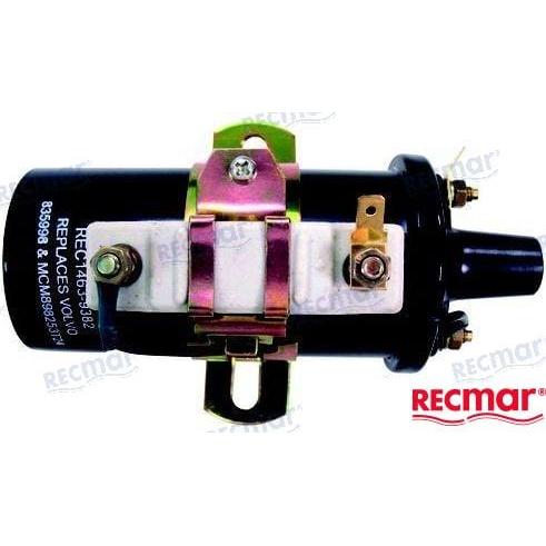 Recmar Qualifies for Free Shipping Recmar Mercruiser Crusader Ignition Coil with Resistor #REC1463-9382