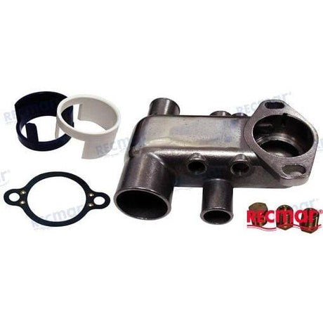 Recmar Qualifies for Free Shipping Recmar Mercruiser Stainless Steel Thermostat Housing #REC8M0061381