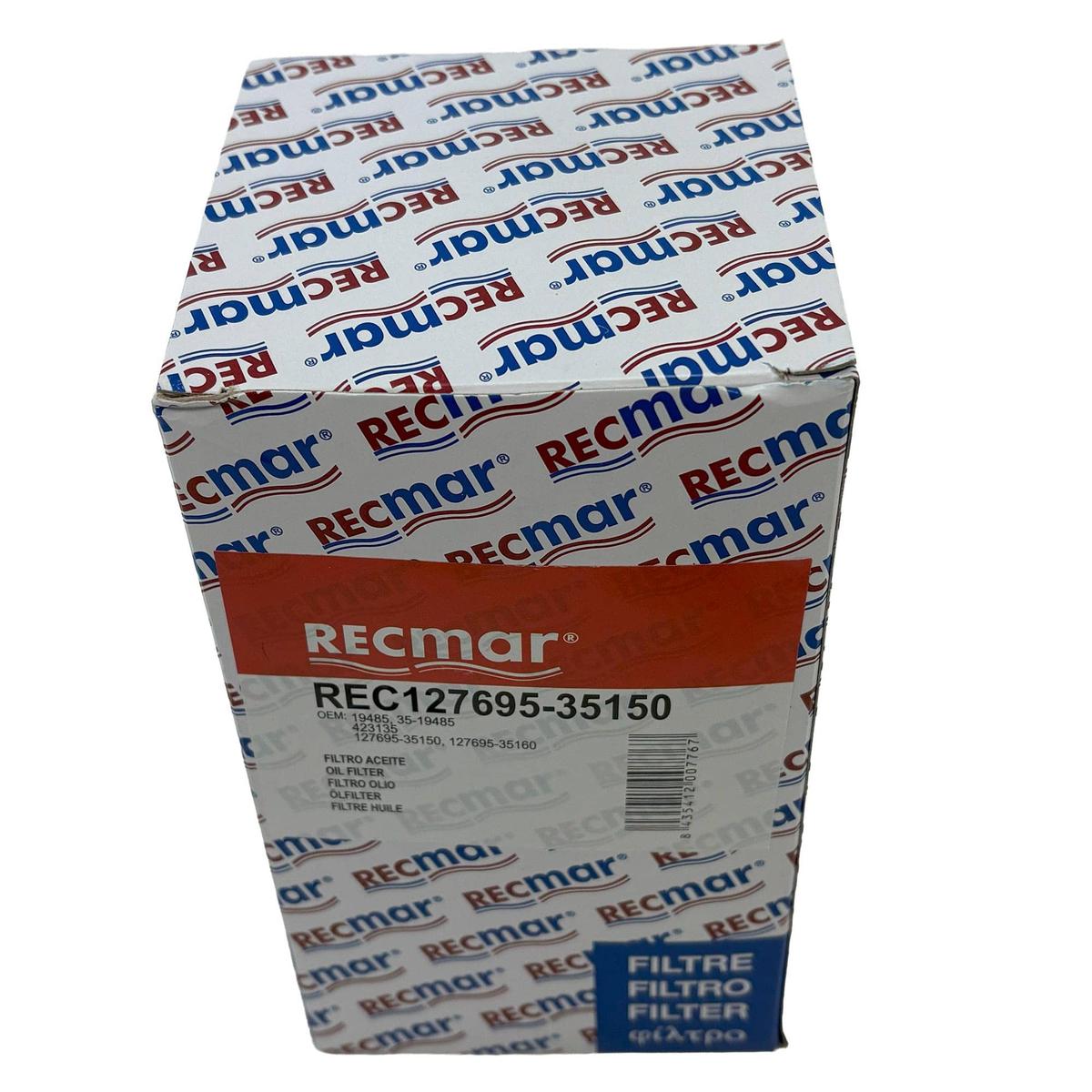 Recmar Qualifies for Free Shipping Recmar Oil Filter #REC127695-35150
