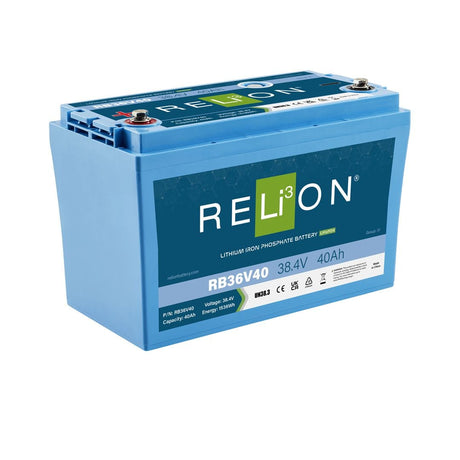 RELiON Battery Not Qualified for Free Shipping RELiON Battery Lifepo4 Ly Lithium Battery 36v #RB36V40