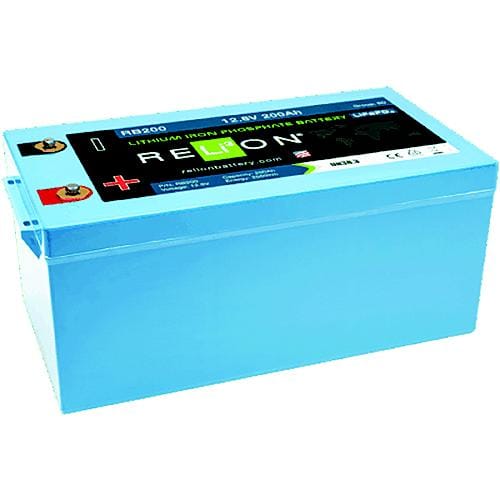 RELiON Battery Not Qualified for Free Shipping RELiON Battery Lithium Battery 12v 200ah 8D #RB200