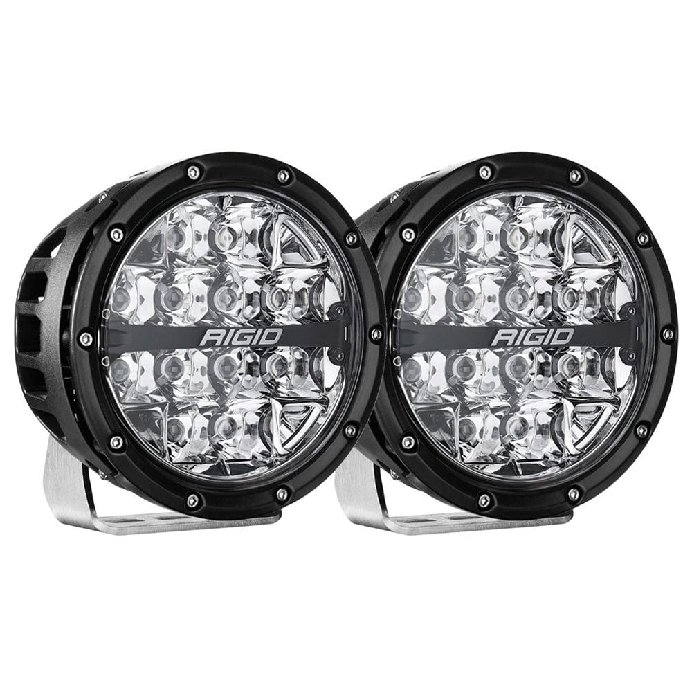 RIGID Industries Qualifies for Free Shipping RIGID 360 Series 6" Offroad Lamp Spot Beam RGBW #36412