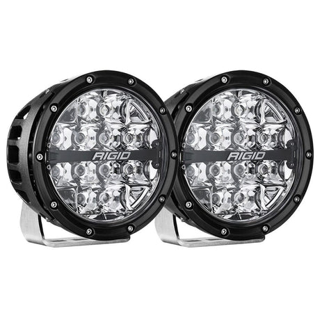 RIGID Industries Qualifies for Free Shipping RIGID 360 Series 6" Offroad Lamp Spot Beam RGBW #36412