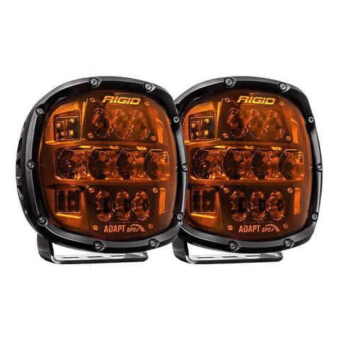 RIGID Industries Qualifies for Free Shipping RIGID Adapt XP with Amber Pro Lens Pair #300515