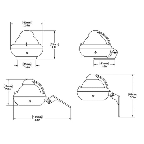 Ritchie Compass Qualifies for Free Shipping Ritchie Sport Bracket Mount Gray #X-10-M