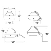 Ritchie Compass Qualifies for Free Shipping Ritchie Sport Bracket Mount Gray #X-10-M
