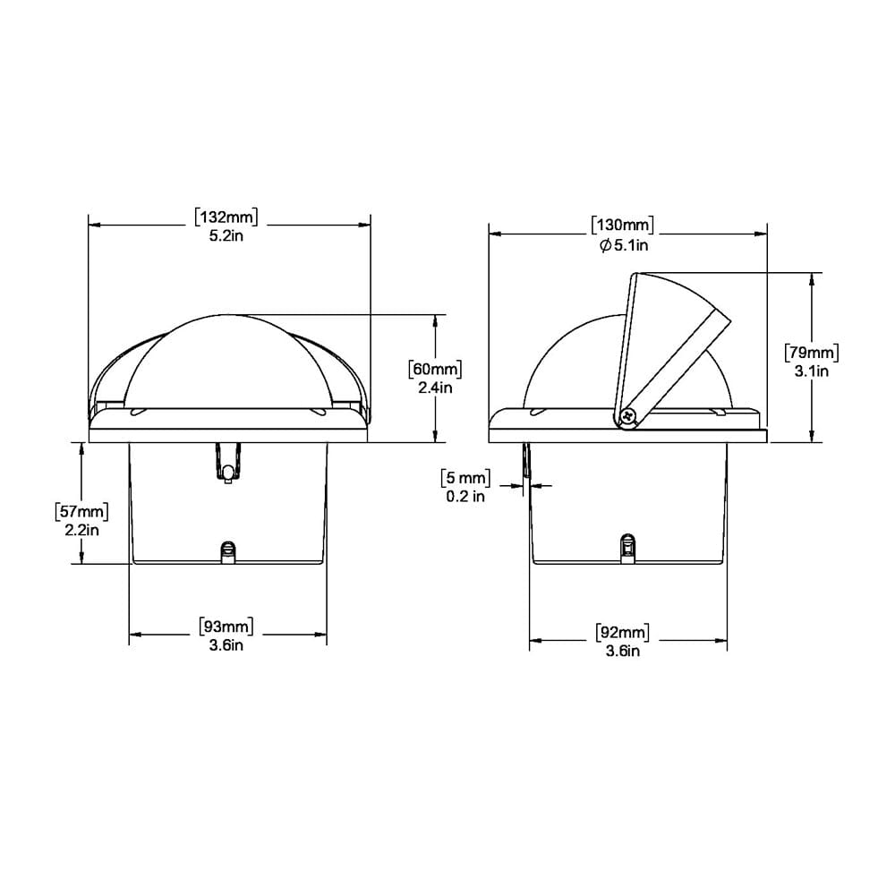 Ritchie Compass Qualifies for Free Shipping Ritchie SuperSport Compass Black #SS-1002