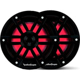 Rockford Fosgate Qualifies for Free Shipping Rockford Fosgate 6" Color Optix Marine 2-Way Black Speaker #M1-6B