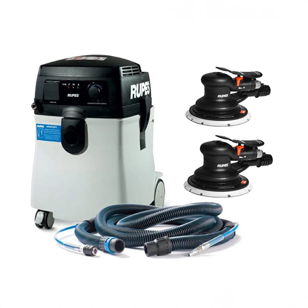 RUPES Not Qualified for Free Shipping RUPES S245 Portable Vacuum Long Hose Kit with 2 x RH356A #S245EPL/KL2-66