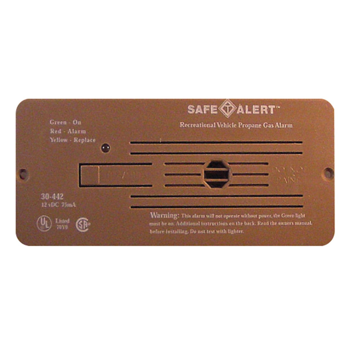 Safe-T-Alert Qualifies for Free Shipping Safe-T-Alert Brown12v Hard Wire Propane Detector #30-442-P-BR