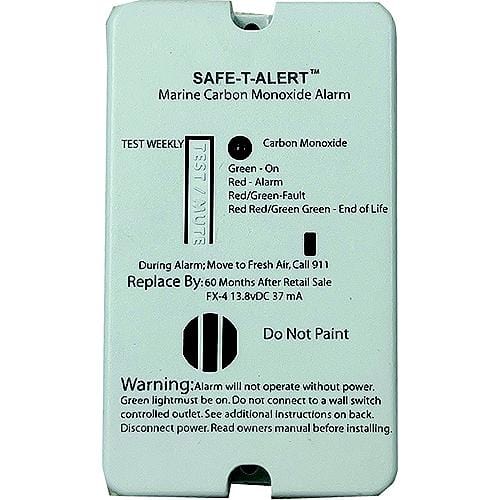 Safe-T-Alert Qualifies for Free Shipping Safe-T-Alert Co Alarm White Surface Mount #FX-4-MARINE