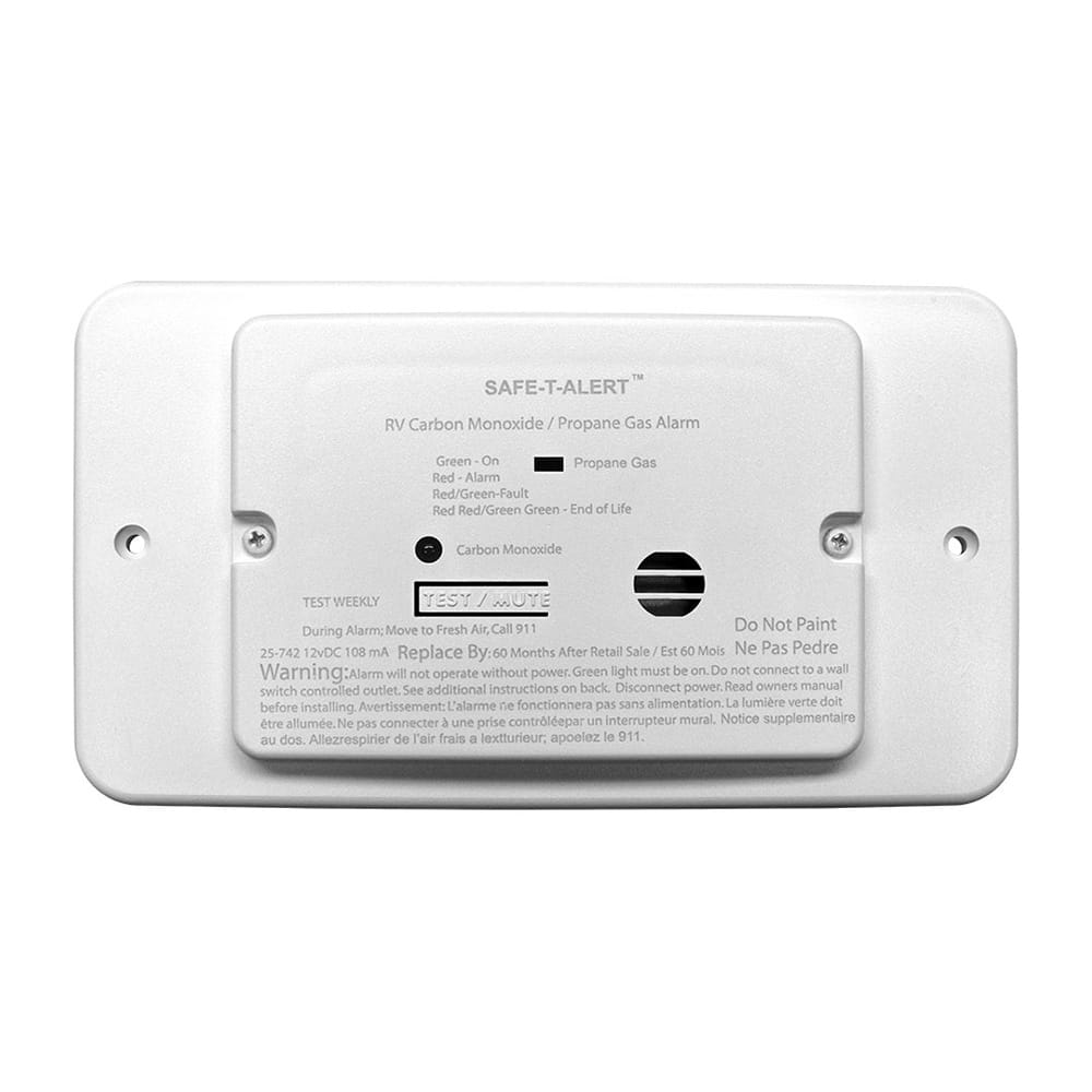 Safe-T-Alert Qualifies for Free Shipping Safe-T-Alert Combo Carbon Monoxide/Propane Alarm #25-742-TR-WT