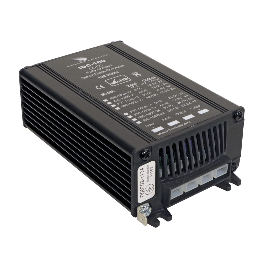 Samlex America Not Qualified for Free Shipping Samlex Switching DC-DC Converter 30-60v Input #IDC-100C-24