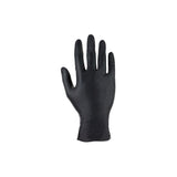 SAS Safety Qualifies for Free Shipping SAS Safety Derma-Pro Powder-Free Nitrile 5mil Black Glove M 100-Box #66542