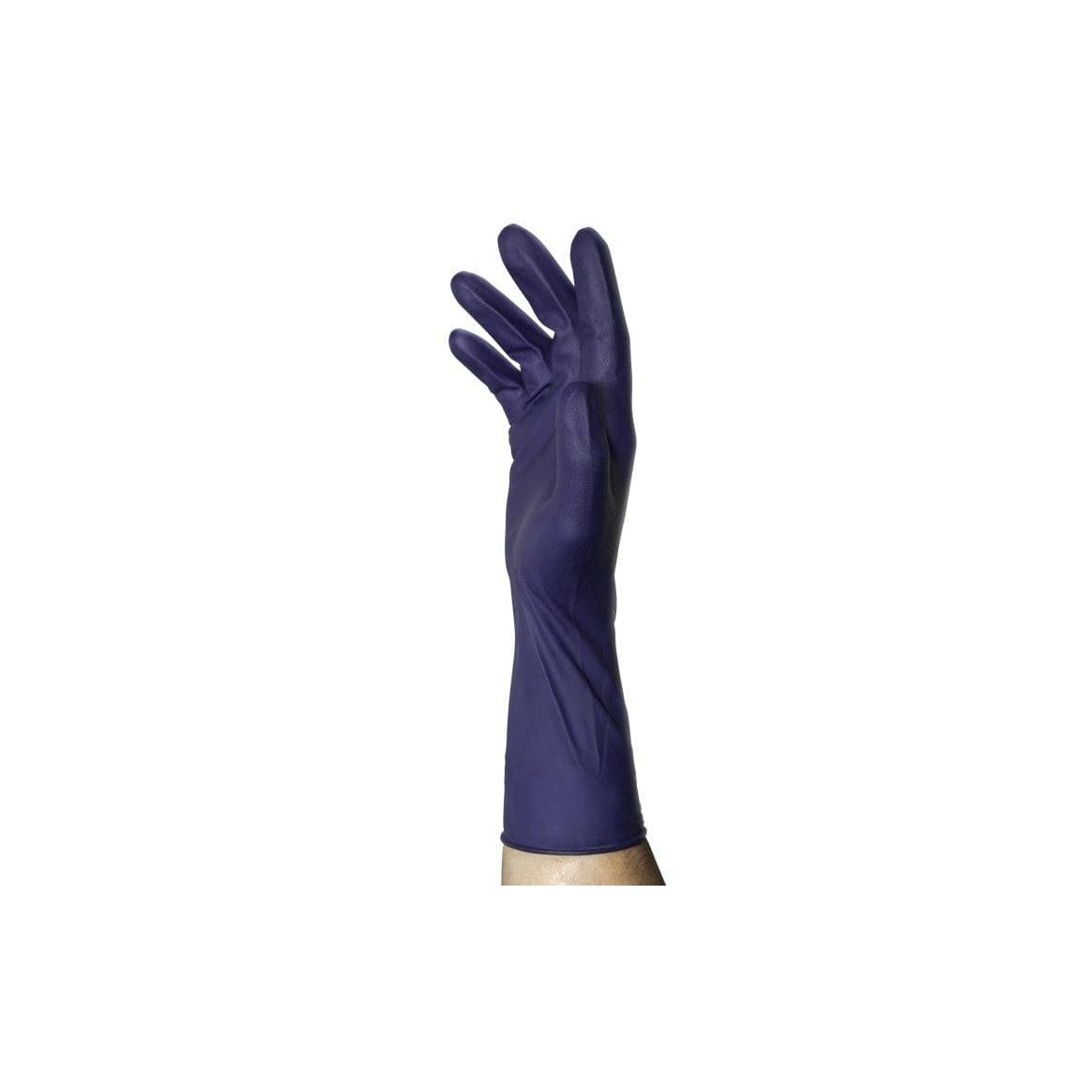 SAS Safety Qualifies for Free Shipping SAS Safety Latex 14mil Blue Glove M 50-Box #6602-20