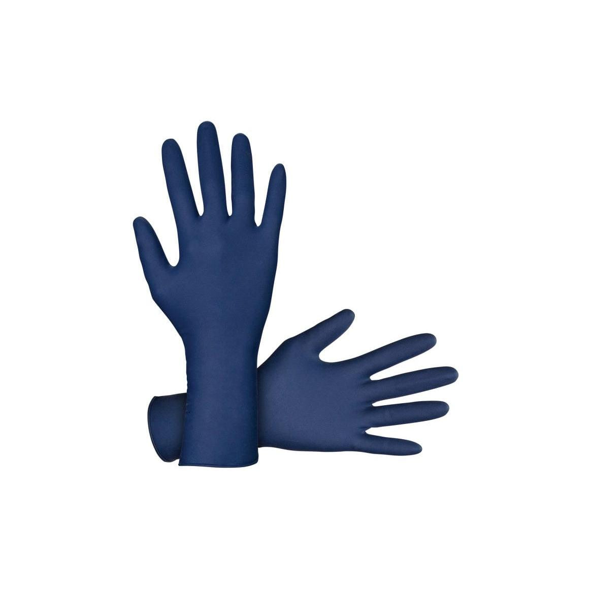 SAS Safety Qualifies for Free Shipping SAS Safety Latex 14mil Blue Glove M 50-Box #6602-20