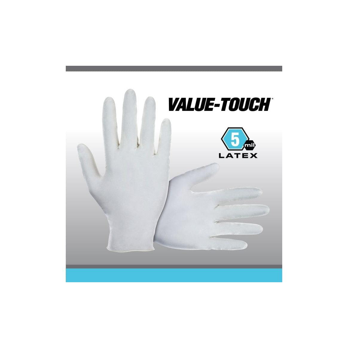 SAS Safety Qualifies for Free Shipping SAS Safety Latex 5mil White L Powder 100-Box #6593