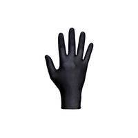 SAS Safety Qualifies for Free Shipping SAS Safety Raven Powder-Free Nitrile 7mil Black Glove M 100-Box #66517