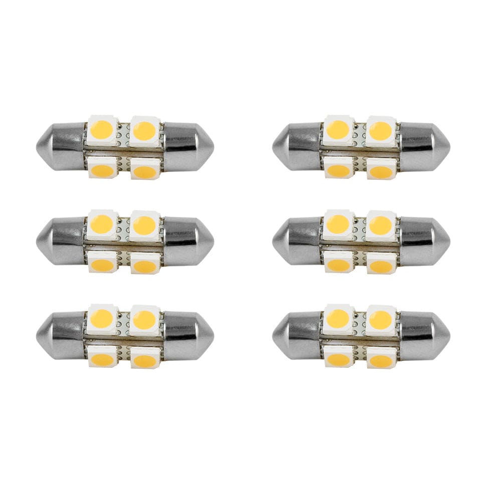 Scandvik Qualifies for Free Shipping Scandvik 41035 Bulb Warm White 6-pk #41156