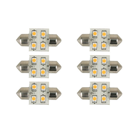 Scandvik Qualifies for Free Shipping Scandvik 41100 Bulb Warm White 6-pk #41160