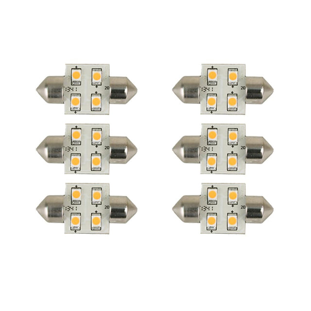 Scandvik Qualifies for Free Shipping Scandvik 41100 Bulb Warm White 6-pk #41160