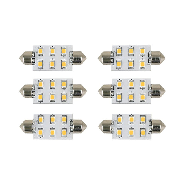 Scandvik Qualifies for Free Shipping Scandvik 41104 Bulb Warm White 6-pk #41162