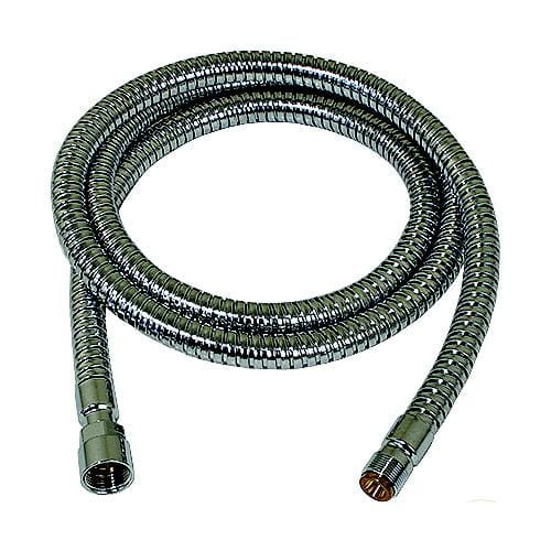 Scandvik Qualifies for Free Shipping Scandvik 5' Chrome Flex Reinforced Hose #10271