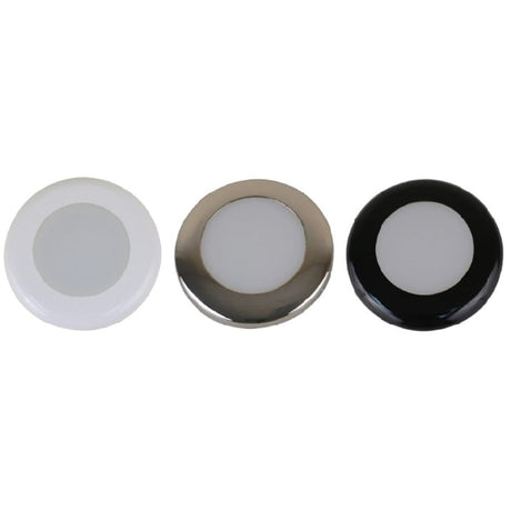 Scandvik Qualifies for Free Shipping Scandvik A3C Downlight Kit Cool White with SS White #41291P