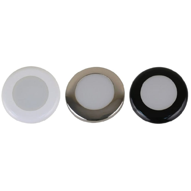 Scandvik Qualifies for Free Shipping Scandvik A3C Downlight Kit Warm White with SS White #41290P