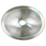 Scandvik Qualifies for Free Shipping Scandvik Brushed SS Oval Sink 13.25" X 10.5" #10281